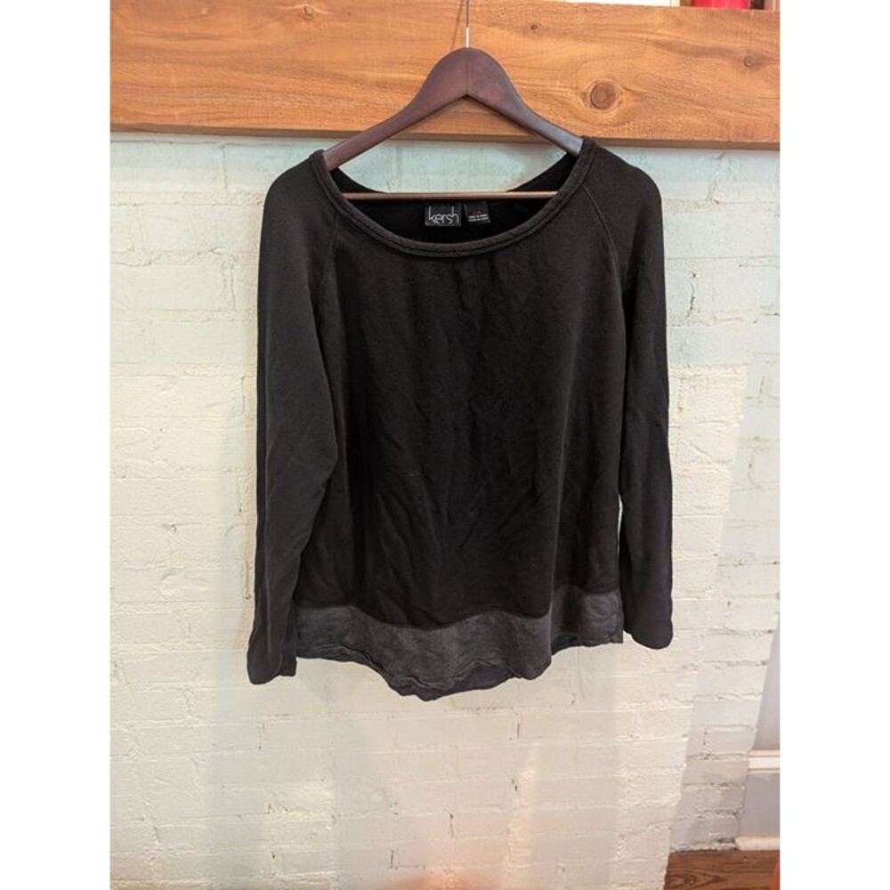 Kersh Black Long Sleeve T-Shirt